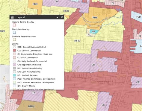 city of cookeville zoning map.